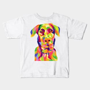 Dog Pop Art Kids T-Shirt